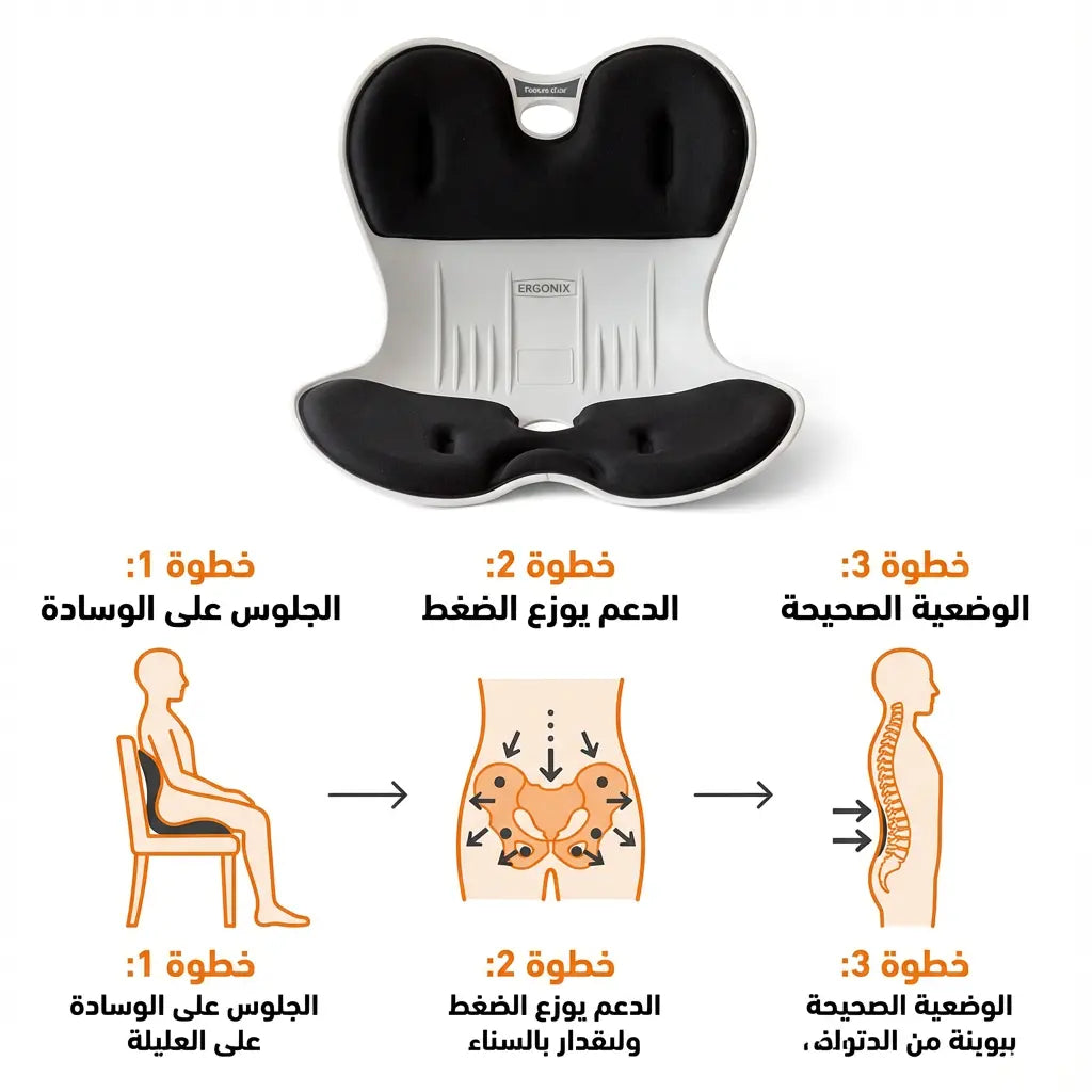 كرسي مصحح للوضعية للأطفال والكبار