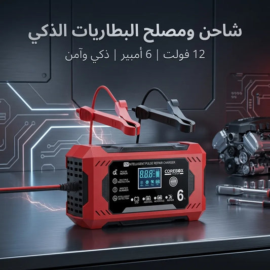 شاحن ومصلح البطاريات الذكي